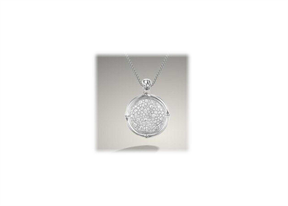 White Gold Plated | Micro Pave Pendants